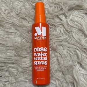 Rose water setting spray